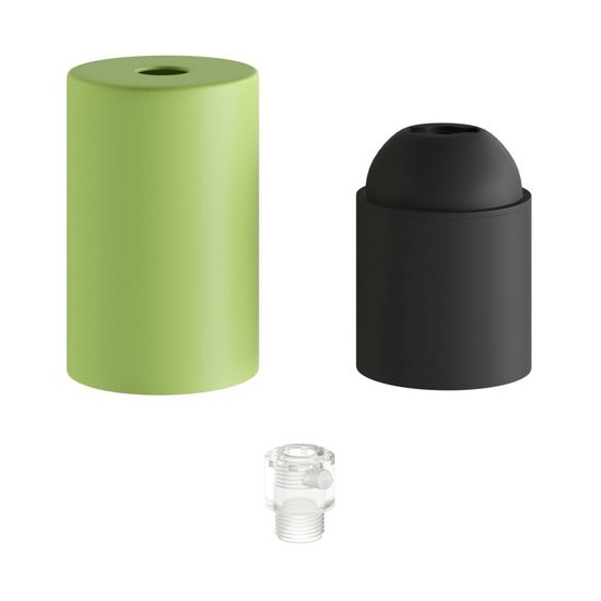 Lampfitting E27 Pastelkleur | Lichtgroen - Afbeelding 2