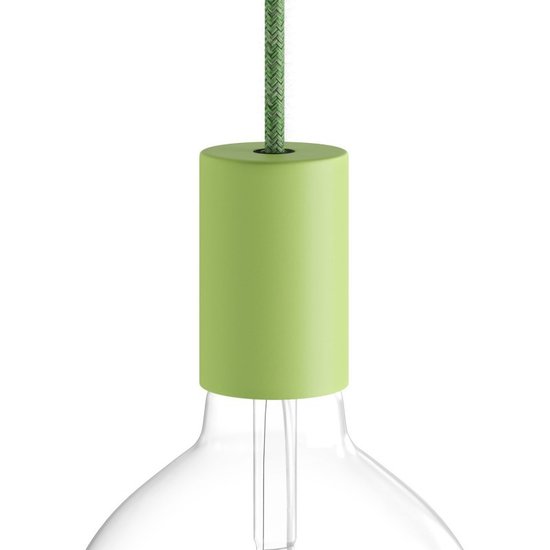 Lampfitting E27 Pastelkleur - Lichtgroen