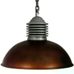 KS Old Industry kettinglamp | Donker messing | Ø50cm