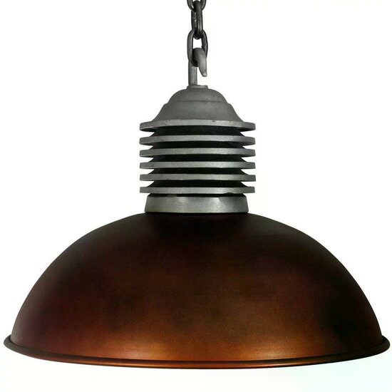 KS Old Industry kettinglamp | Donker messing | Ø50cm