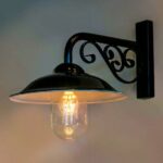 Muurlamp Stationslamp | Zwart