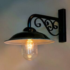 Muurlamp Stationslamp | Zwart