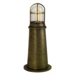 Staande buitenlamp Harbour 1 | Brons