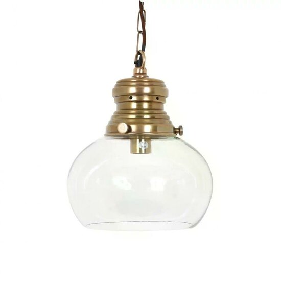 KS Hayley S hanglamp | Antiek messing | Ø30cm
