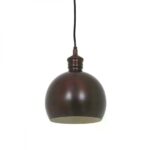 Nostaluce Isar Mittel Hängeleuchte | Bronze | Ø15cm