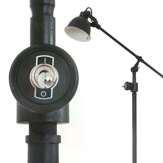 Archer vloerlamp | zwart | 155 cm - Afbeelding 3
