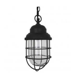 KS Cornwall hanglamp | Zwart | 14x25cm