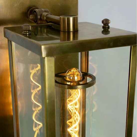 Wandlamp Bristol | Antiek messing - Image 2