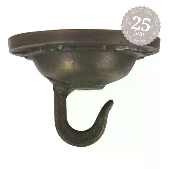 Plafondhaak | Montagehaak | Brons | Ø13cm – Bild 2