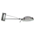Gisborne wandlamp | zilver | E27