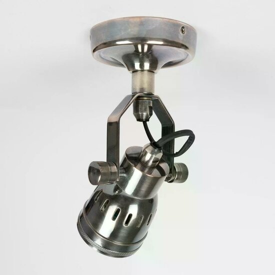 Indigo wandlamp | zilver | H: 11 cm - Afbeelding 4