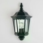 Wandlamp Ancona plat | Groen
