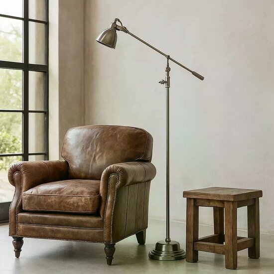 Archer vloerlamp | zilver | 155 cm - Afbeelding 2