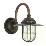 Wandlamp Barro | Brons
