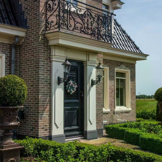 Muurlamp Scheveningen L | Matzwart - Afbeelding 2