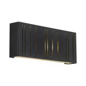 Fully Muurlamp Zwart | antraciet | E27