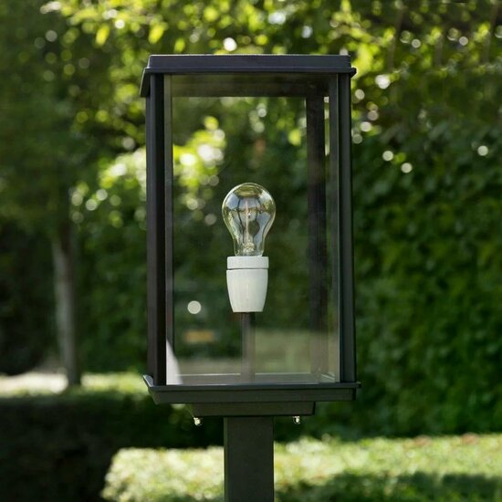 Sokkellamp Capital 2 | Zwart | 51cm - Afbeelding 4