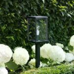 Staande buitenlamp Capital XL | Zwart | 126cm