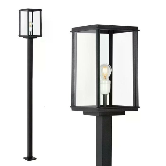 Lantaarnpaal Capital XL Zwart 205cm