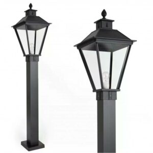 Staande buitenlamp Square XL | Zwart | 130cm