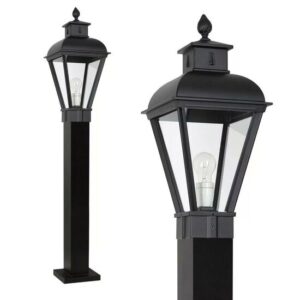 Staande buitenlamp Vondel | Zwart | 120cm