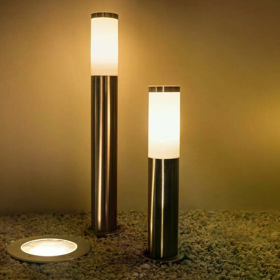 Staande buitenlamp Lech 2 | RVS | 65cm - Afbeelding 3