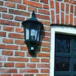 Wandlamp Ancona plat met sensor | Zwart