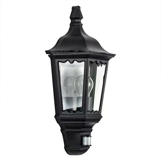 Wandlamp Ancona plat met sensor | Zwart – Bild 4