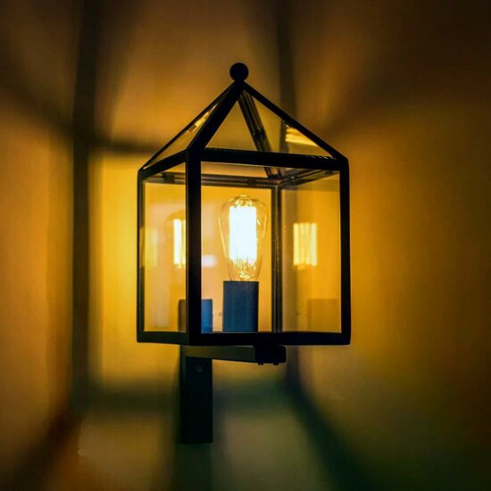 Wandlamp Bloemendaal | Zwart - Image 2
