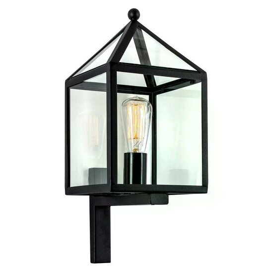 Wandlamp Bloemendaal | Zwart - Image 3