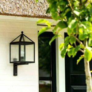 Wandlamp Bloemendaal | Zwart