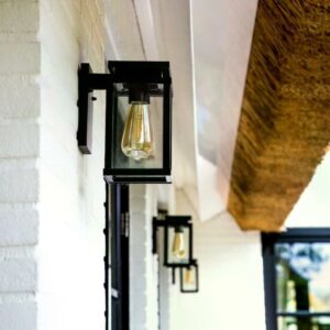 Wandlamp Jersey M | Zwart