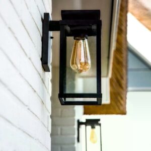 Wandlamp Jersey L | Zwart