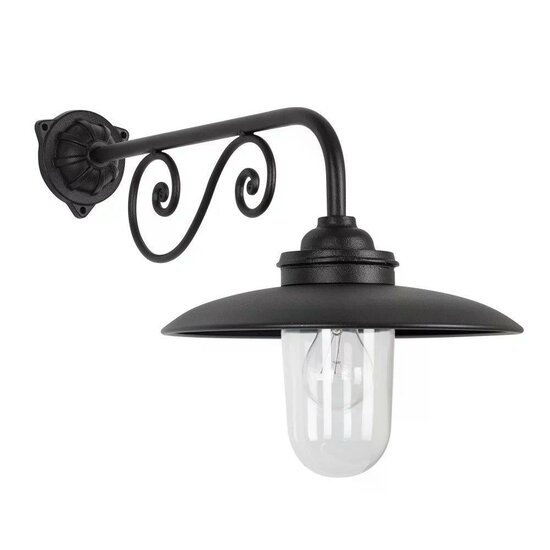 Wandlamp Ardennes Zwart