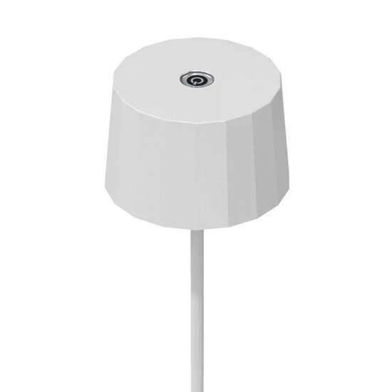 Lido Oplaadbare led Tafellamp | wit | 35 cm - Image 3