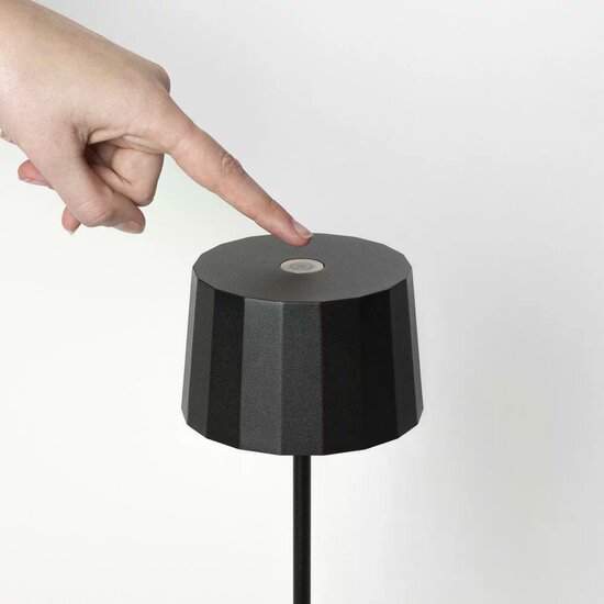 Lido Oplaadbare led Tafellamp | wit | 35 cm - Image 4