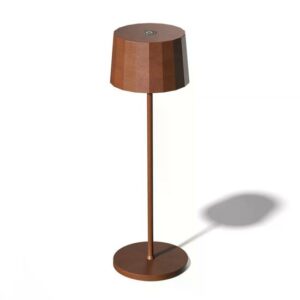 KS Lido oplaadbare tafellamp | Corten | H35cm