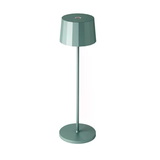 Lido Oplaadbare led Tafellamp | groen | Ø11cm - Image 3