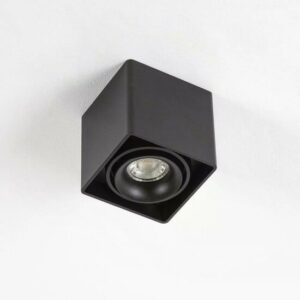 Bjorn 1 Opbouwspot | zwart | GU10