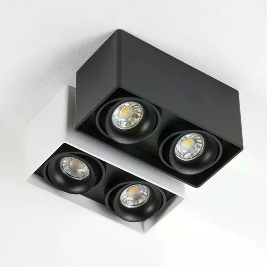 Bjorn 2 plafondlamp | zwart | GU10 - Image 4