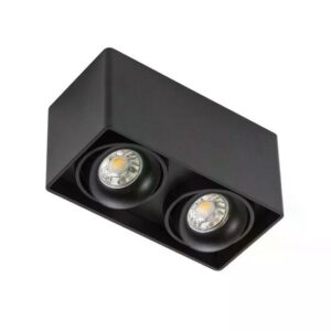 Bjorn 2 plafondlamp | zwart | GU10