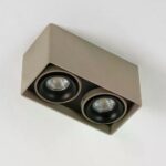 Bjorn 2 plafondlamp | champagne | H: 9.4 cm