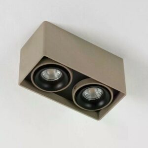 Bjorn 2 plafondlamp | champagne | H: 9.4 cm