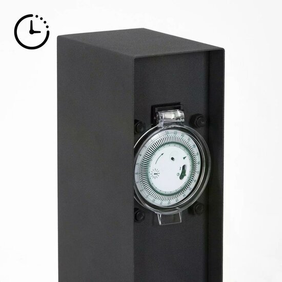 Buitenstopcontact Charge Timer | Zwart | Met timer – Bild 4