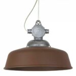 KS Detroit hanglamp | Retro bruin | Ø40cm