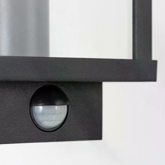 Wandlamp Boston | Zwart | Met sensor - Afbeelding 2