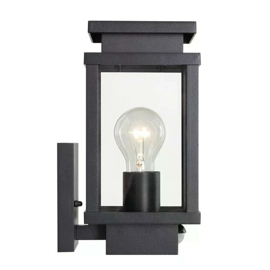 Wandlamp Boston | Zwart | Met sensor - Afbeelding 4