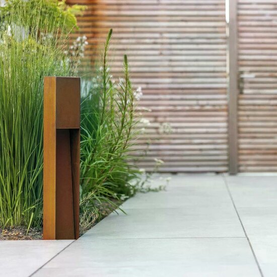Staande buitenlamp Levi | Corten | 60cm - Image 3