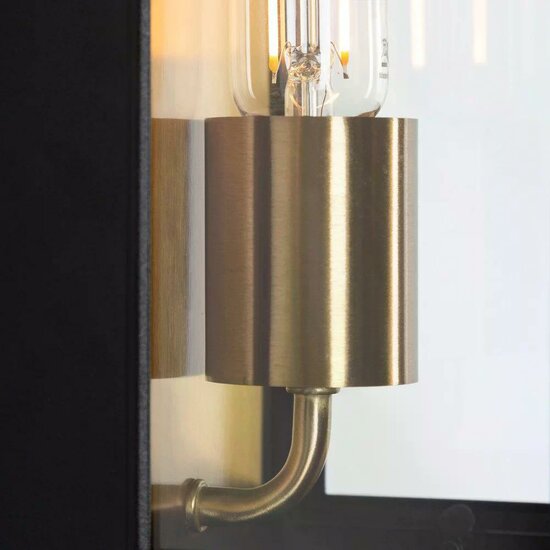 Wandlamp Residence | Zwart-messing – Bild 3