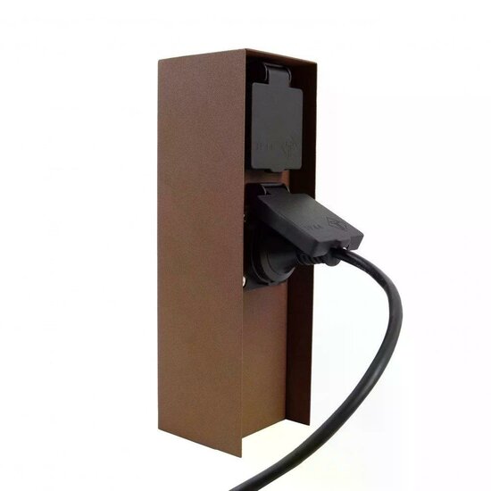 Buitenstopcontact Charge 2 | Corten – Image 2